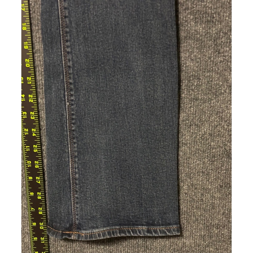 EXPRESS Jeans Barely Boot Stella Low Rise Dark Wash Denim Women's Size 12R - Picture 7 of 8